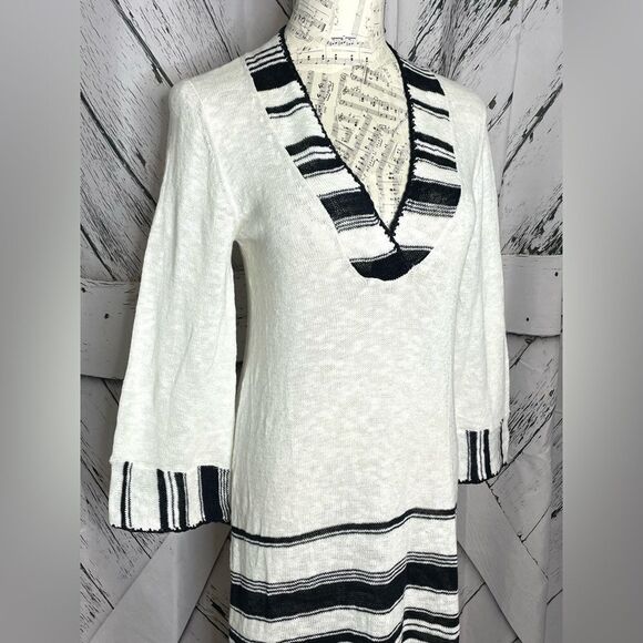 Calypso St. Barth Vengla Sweater Dress Fringe S - Picture 3 of 9